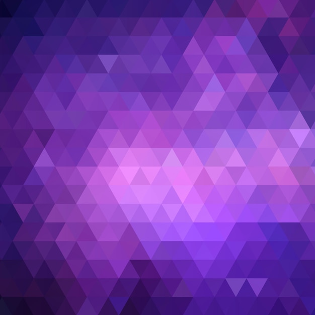 Low poly background in purple 