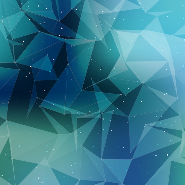 Free vector low poly background