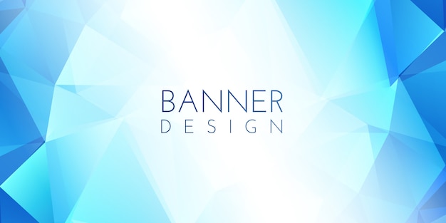 Banner low poly