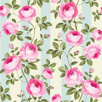 Luxurious rose wallapaper.