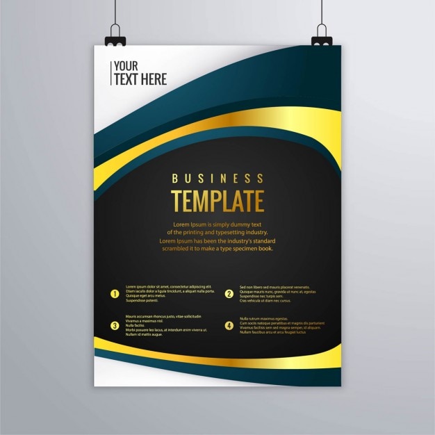 Brochure business moderno