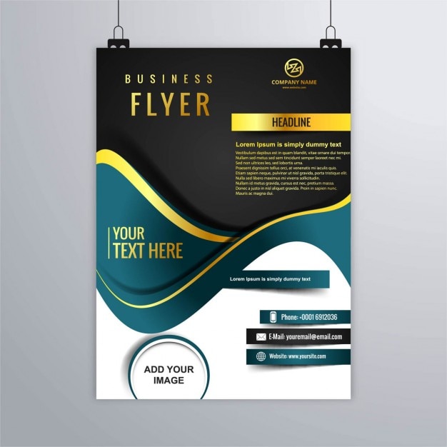 Brochure business moderno