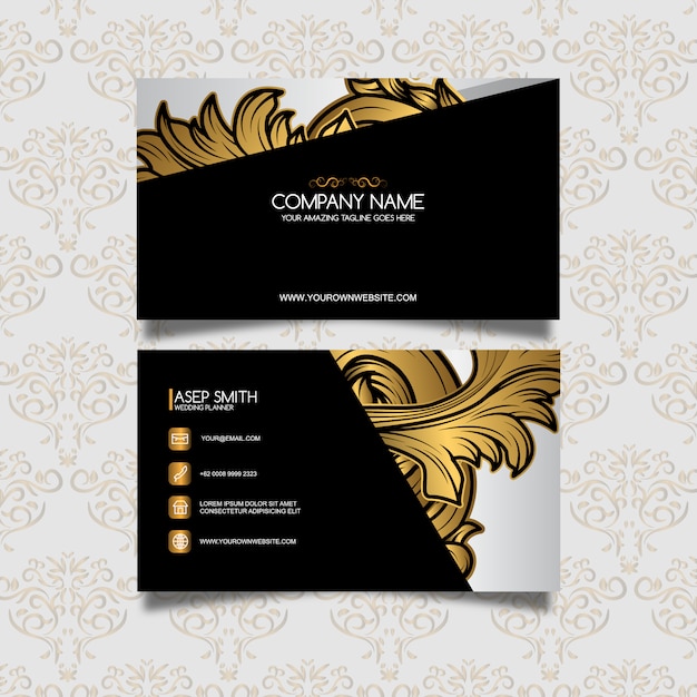 Luxury business card design