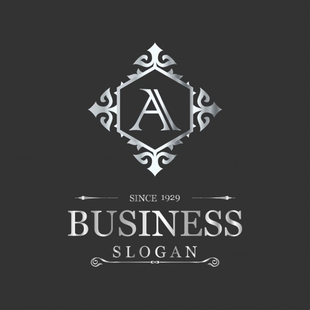 Free vector luxury business logo template