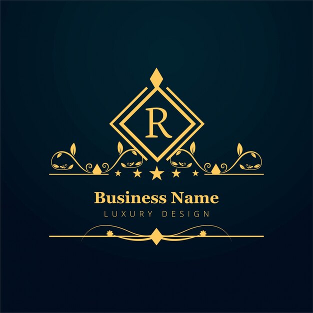 Логотип абстрактного бизнеса