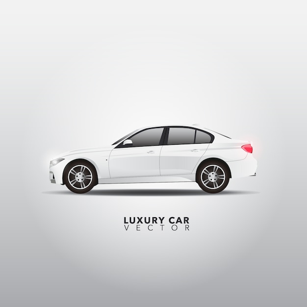 Free vector luxury car design