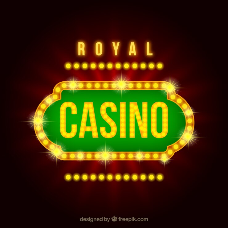 Luxury casino sign