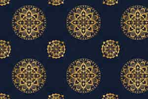 Free vector luxury colorful mandala background