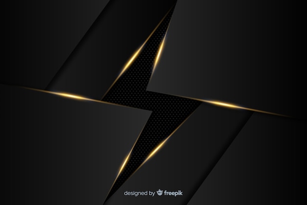 Luxury dark polygonal background