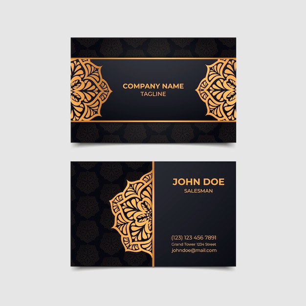 Luxury design for business card