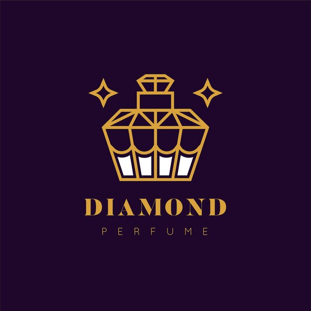 Luxury design perfume logo