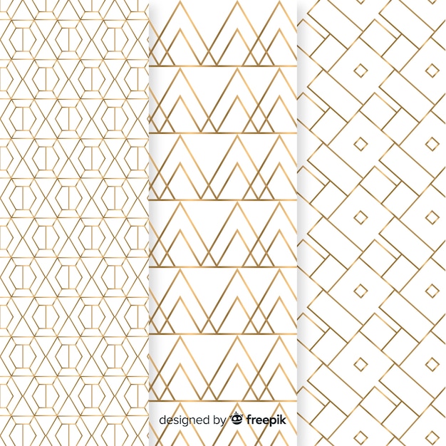 Luxury geometric pattern collection