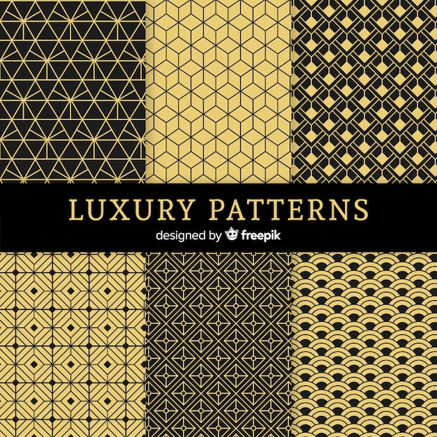 Luxury geometric pattern collection