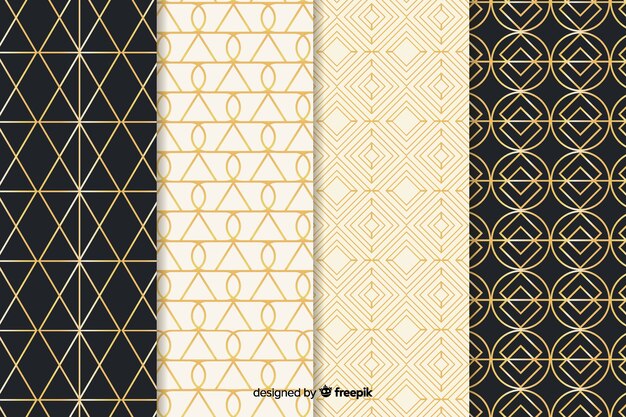 Luxury geometric pattern collection