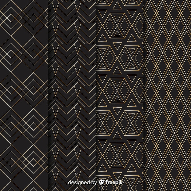 Luxury geometric pattern collection