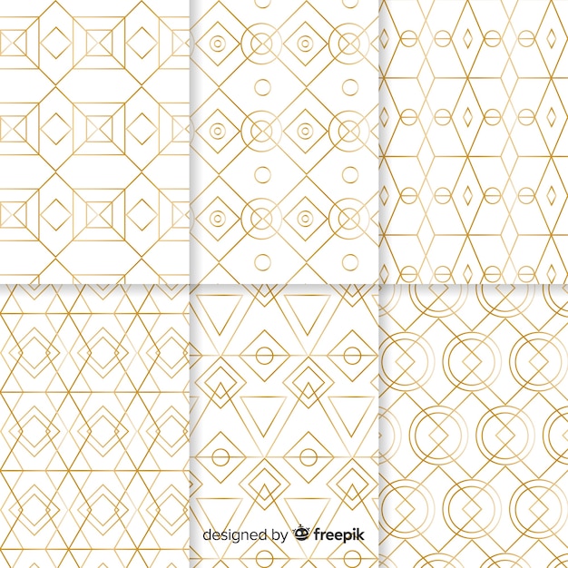 Luxury geometric pattern collection