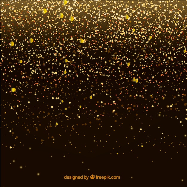 Luxury glitter particles background