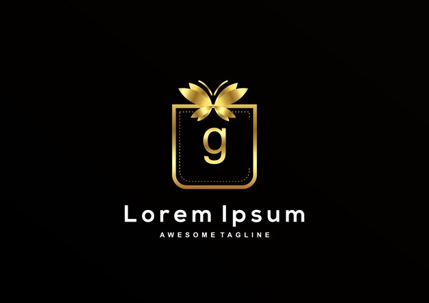 Luxury Letter G logo design collection