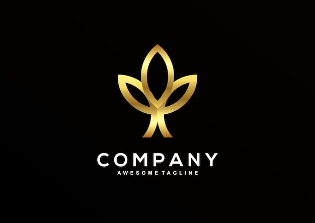 Коллекция роскошных логотипов для брендинга фирменного стиля