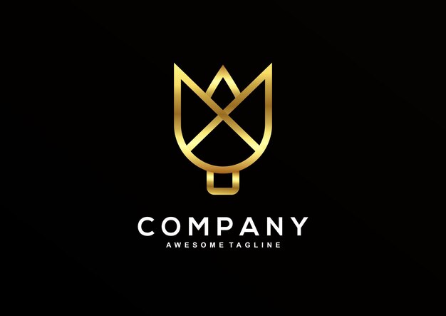 Luxury logo design collection for branding corporate identity