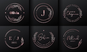 Luxury logo design collection.