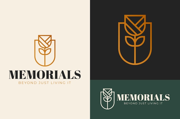 Luxury logo design template