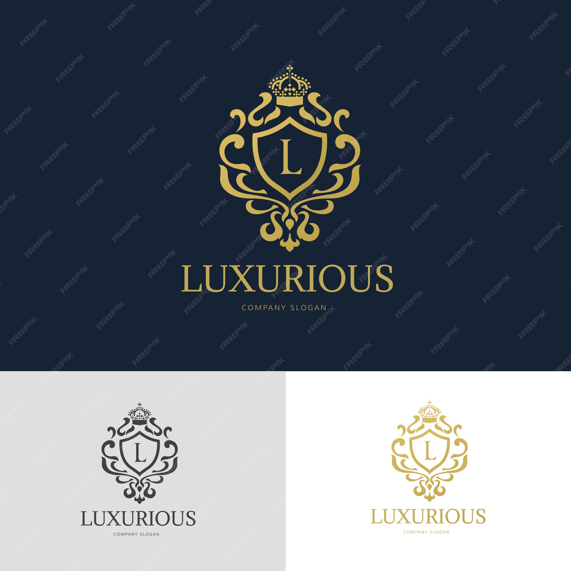 Luxury Logo Vector Art, Icons, and Graphics for Free Download