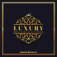 Free vector luxury logo template