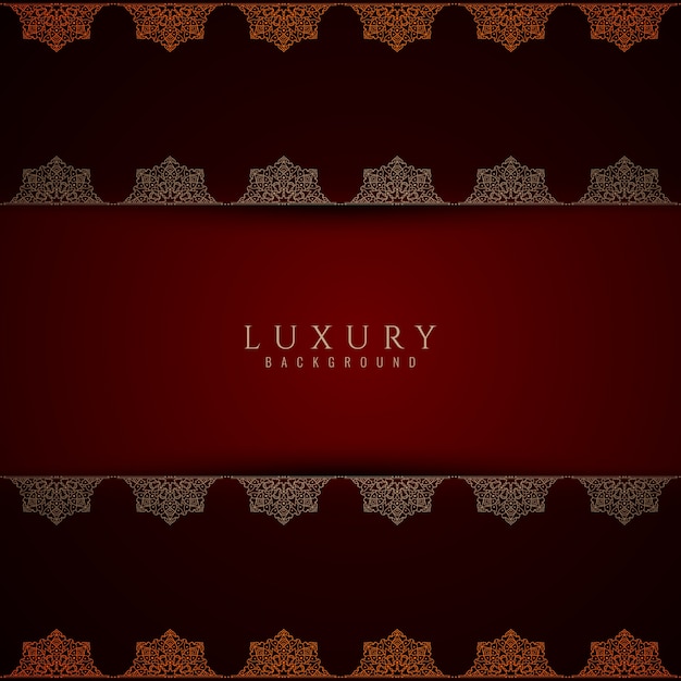 Free vector luxury mandala background