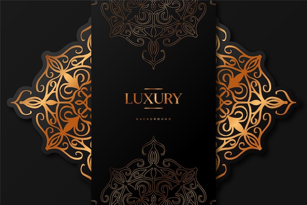 Luxury mandala background