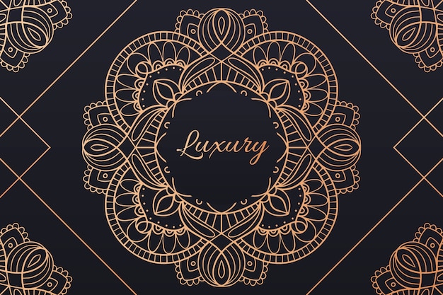 Luxury mandala background