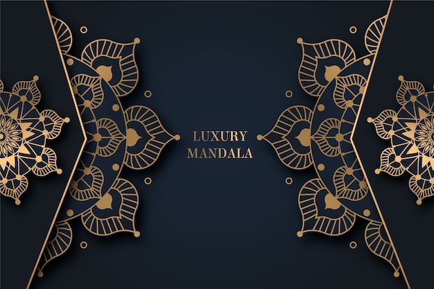 Luxury mandala background