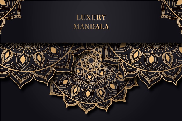 Luxury mandala background