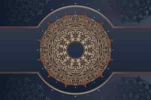 Free vector luxury mandala background