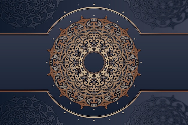 Luxury mandala background