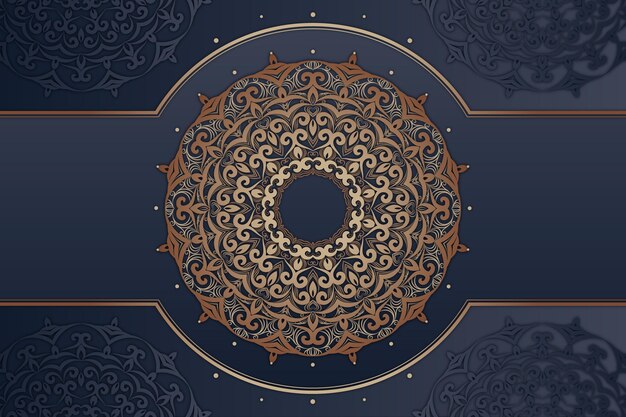 Luxury mandala background