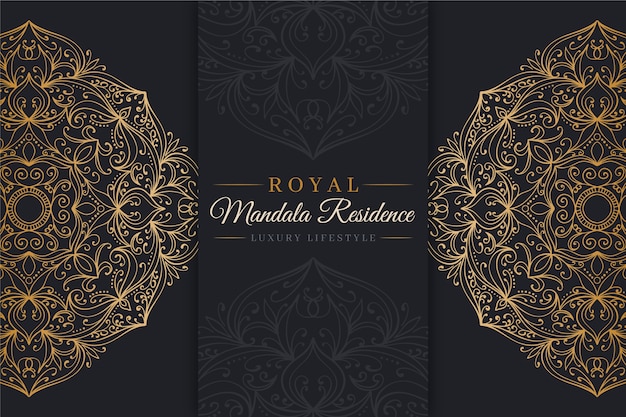 Luxury mandala background