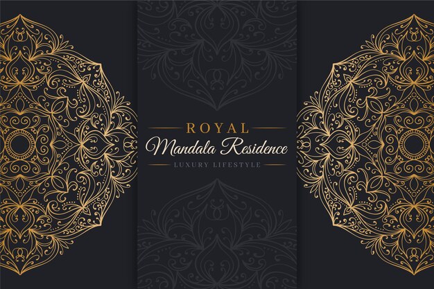 Luxury mandala background