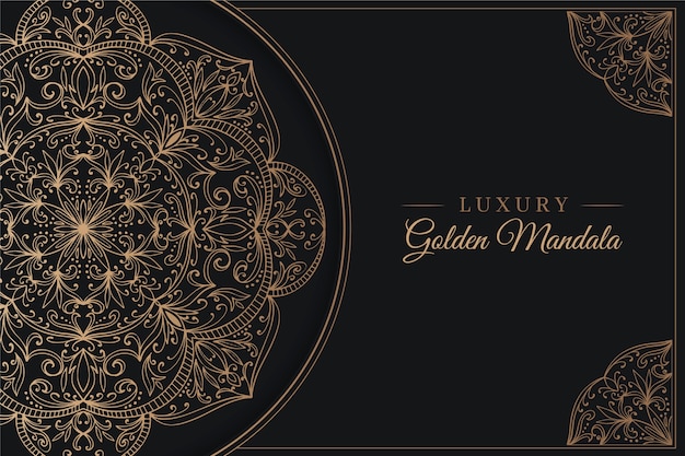 Luxury mandala background