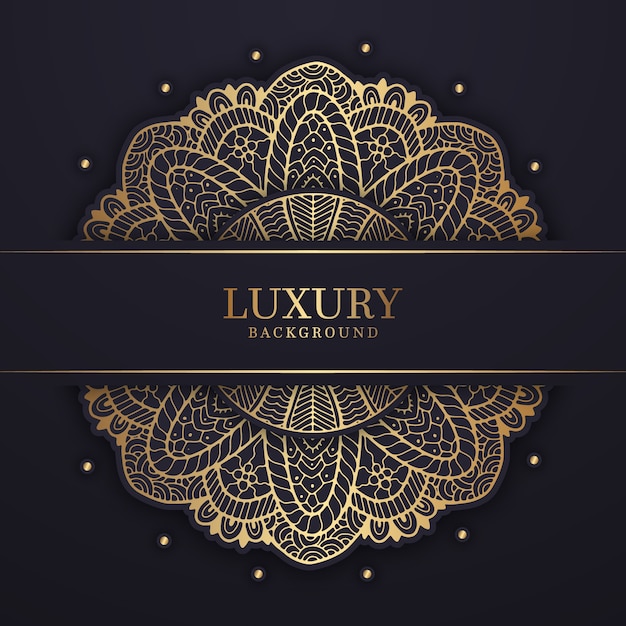 Luxury mandala background