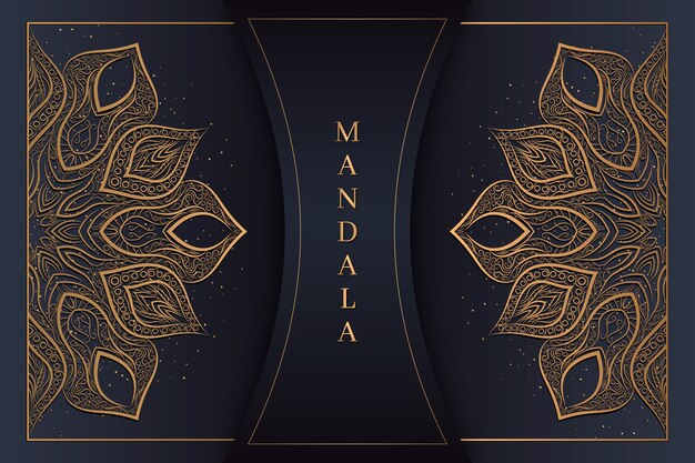 Luxury mandala background