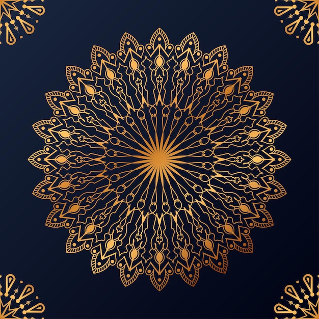 Luxury ornamental mandala design background