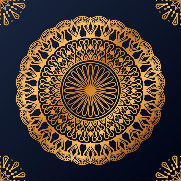 Luxury ornamental mandala design background