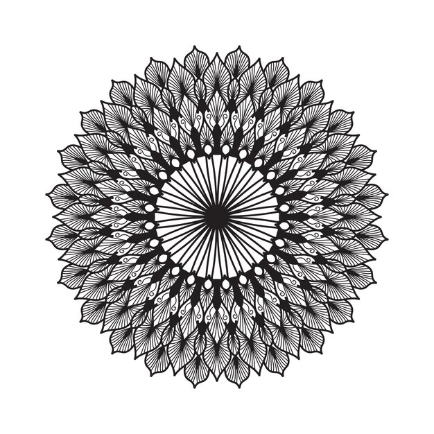 Luxury ornamental mandala design background