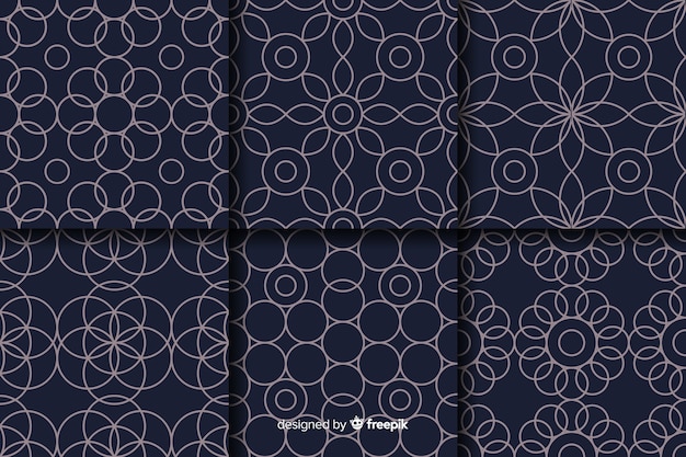  luxury pattern collection background