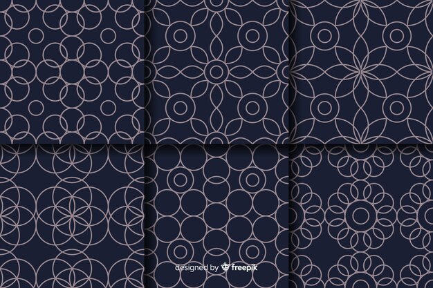  luxury pattern collection background