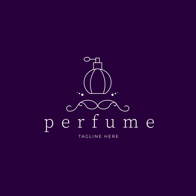 Luxury perfume logo