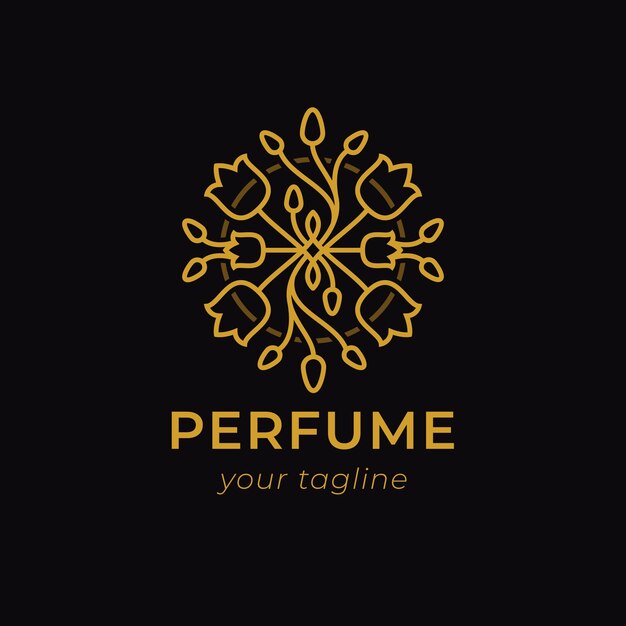 Luxury perfume logo