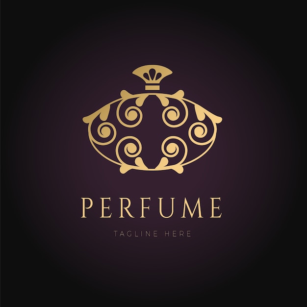 Free Vector  Luxury perfume logo