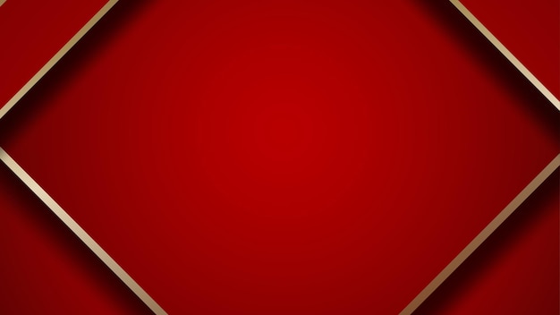 Free vector luxury red color 3d background